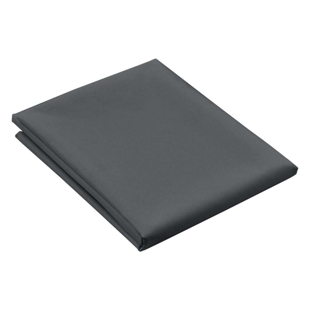 Tenda a Vela per Uso Esterno Parasole Richiudibile Vela Rettangolare 140 x 270 cm Ombreggiante Antivento Impermeabile con Protezione Raggi UV - Grigio