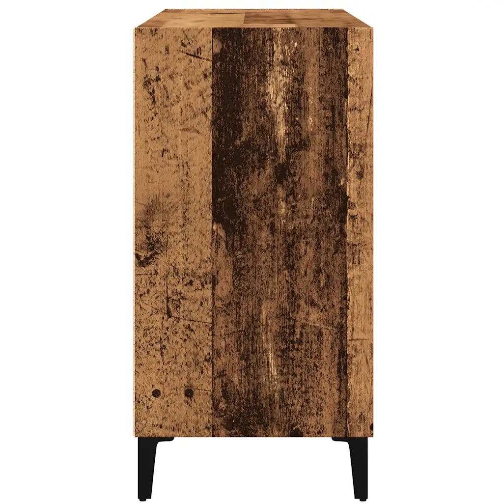 Credenza-Buffet-Armadio da cucina Legno Antico 103,5x35x70 cm in Truciolato 876941