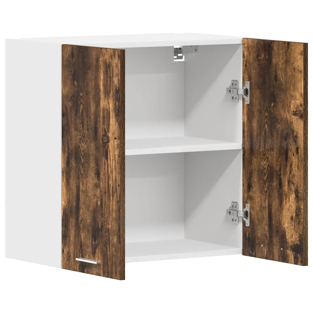 Mobile Pensile Rovere Fumo 60x31x60 cm in Legno Ingegnerizzato cod mxl 66669