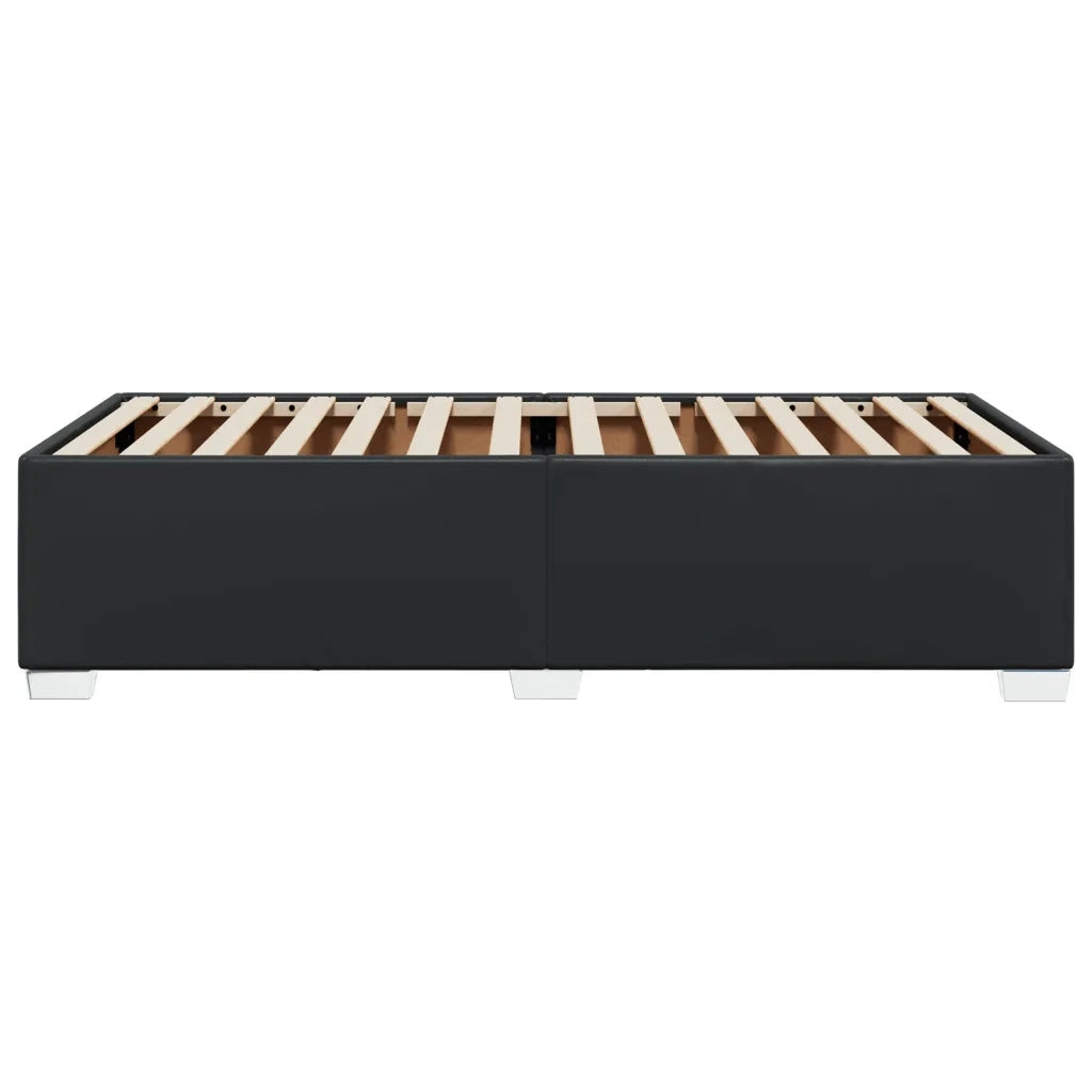 vidaXL Giroletto Nero 100x200 cm in Similpelle
