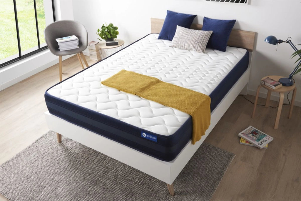 Materasso matrimoniale Actilatex tech 150x200cm - Spessore : 24cm - Lattice e memory foam - Molto rigido