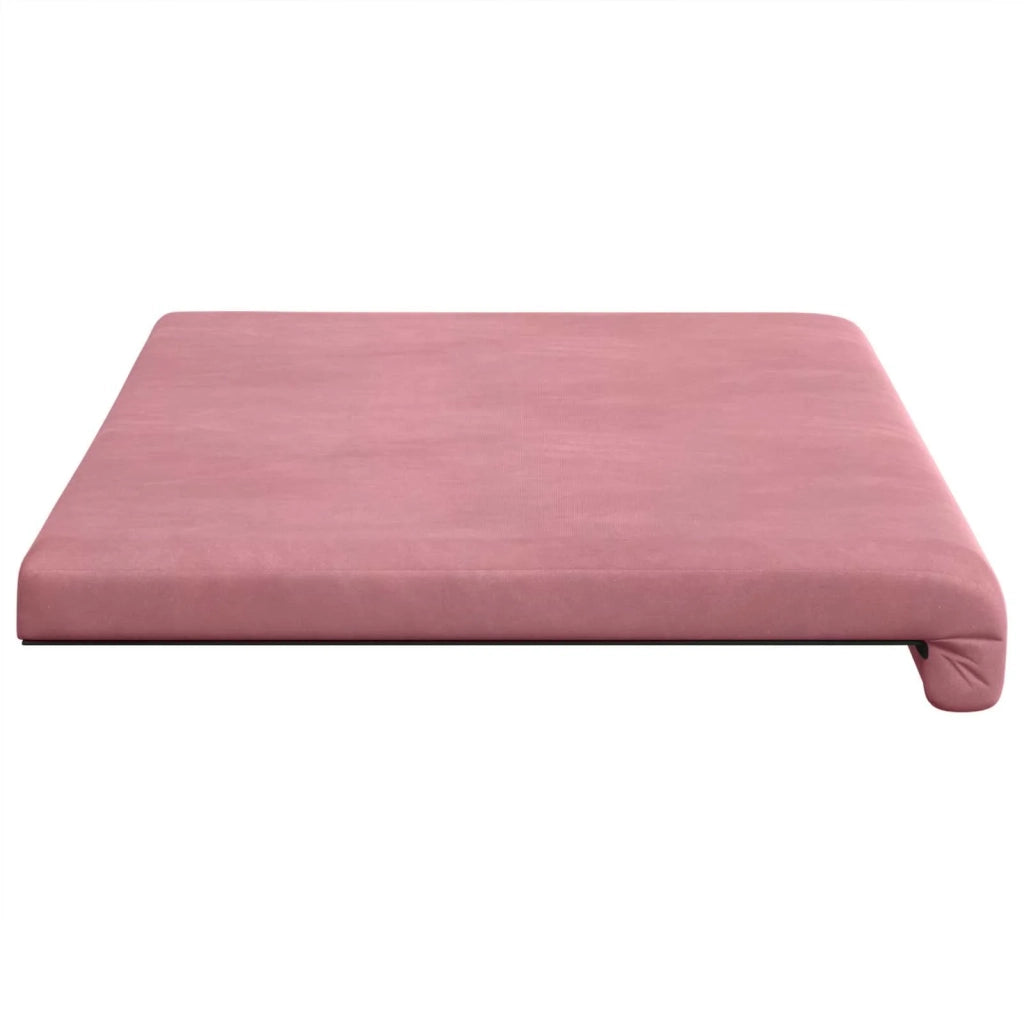 Cuscino per panchina Velluto (V) Rosa Profondità 35 cm 42043256