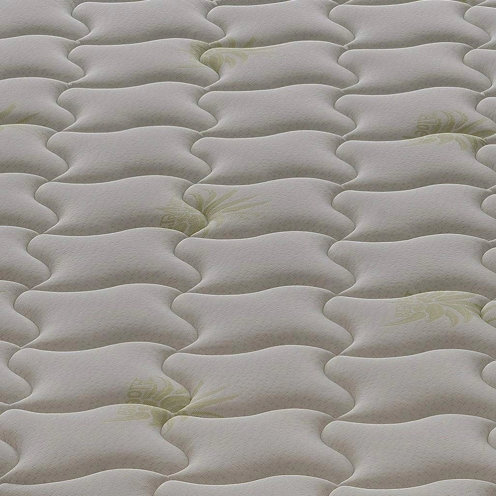 Materasso Piazza e Mezza 140x190 in Memory Foam - Alto 25 cm - 5 cm memory foam - Rivestimento Aloe Gel rinfrescante - Ortopedico