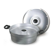 Agnelli Fornetto in alluminio Nonna Aurelia per dolci con coperchio e piastra in ferro 28 cm