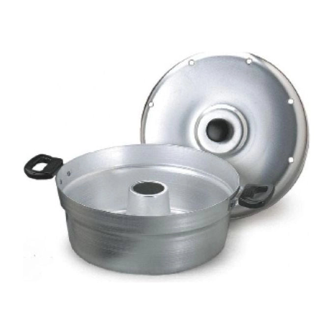 Agnelli Fornetto in alluminio Nonna Aurelia per dolci con coperchio e piastra in ferro 28 cm