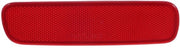 Riflettore di Bumper Retroriflettente - Riflettore di Segnalazione Lato - Materiale ABS - Sicurezza - Non Sfuma - Adatto per Toyota Land Cruiser 1998-2007
