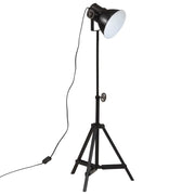 vidaXL Lampada da Terra 25 W Nera 35x35x65/95 cm E27