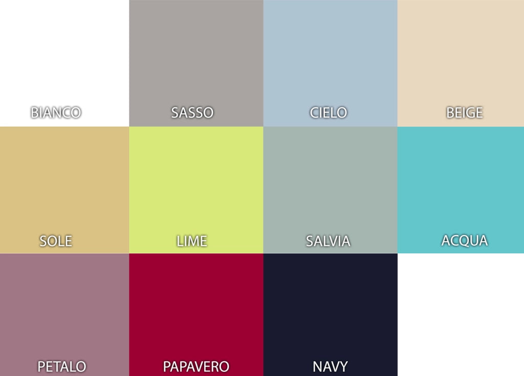 Sacco Copripiumino Per Piumone In 100% Cotone In Tinta Unita Modello L.T - Singolo - Sole