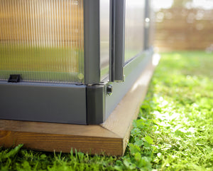 Serra Da Giardino in Policarbonato Mythos Doppio Strato  306X185X208 cm  Grigio