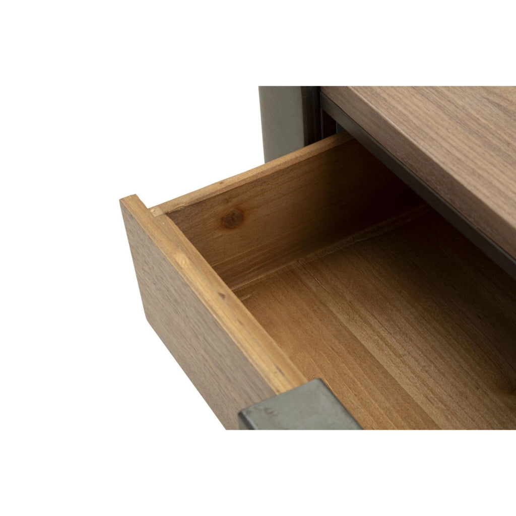 Tavolino VKH518, Marrone, Legno, 60x60x41 cm