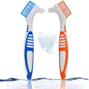 Set di spazzole per igienizzazione 2 pezzi 
 Protesi set di spazzole per denti 
 Accessori per protesi dentale 
 Ongiusto manico antiscivolo 
 Manico shockresistente