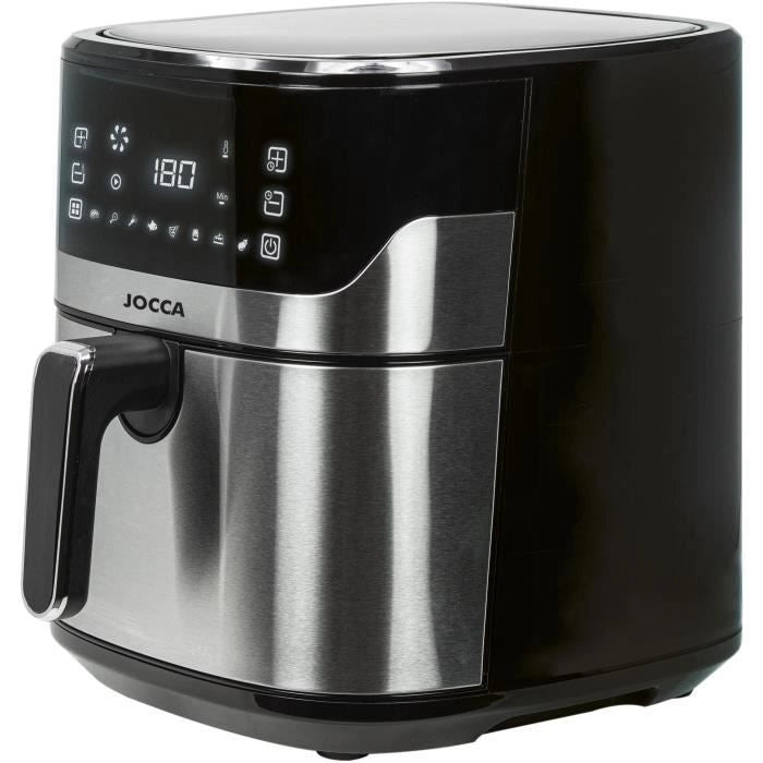 Friggitrice senza olio - JOCCA - 2192 - 6,5 L - 1600 W - 28 x 37 x 31,5 cm - Acciaio inossidabile