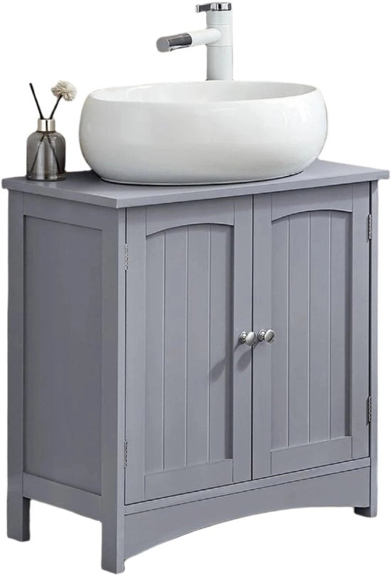 Cassa zincata - unità di stoccaggio - Cavo base - MDF spazievitore - 30 x 60 x 60 cm - grigio
