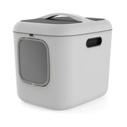 Lettiera per gatti Biala XL - colore bianco/nero - Rotho
