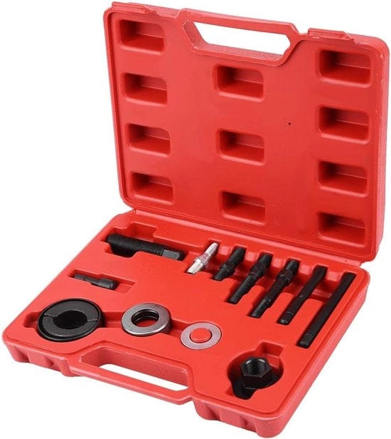 Kit di rimozione pompa dinamo 13 pezzi - Attrezzatura di riparazione auto - Strumento rimozione pompa dinamo