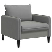Poltrona XL Grigio Scuro Velluto 42043547