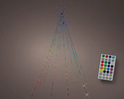 Luci Danzanti Stella Cadente Cambio Colore Esterni H 270 Ø 28 cm