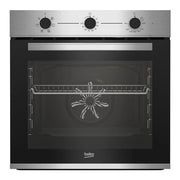 Forno Elettrico Ventilato Beko Beyond Bbie12100X Classe A 72 Litri (A59,5xL59,4xP56,7) 6 Funzioni Inox e Nero