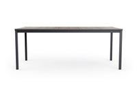 Tavolo da Giardino Keter Porto 200x95x75 cm Deco Coat Piano Effetto Legno Frassino