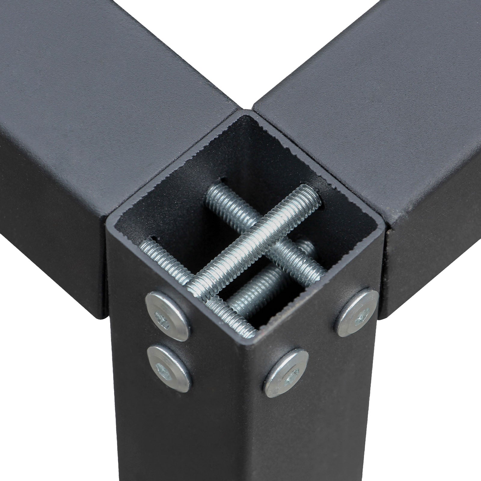 Telaio per banco da lavoro in acciaio, gambe per banco da lavoro; telaio per tavolo 50 x 150 x 80 cm