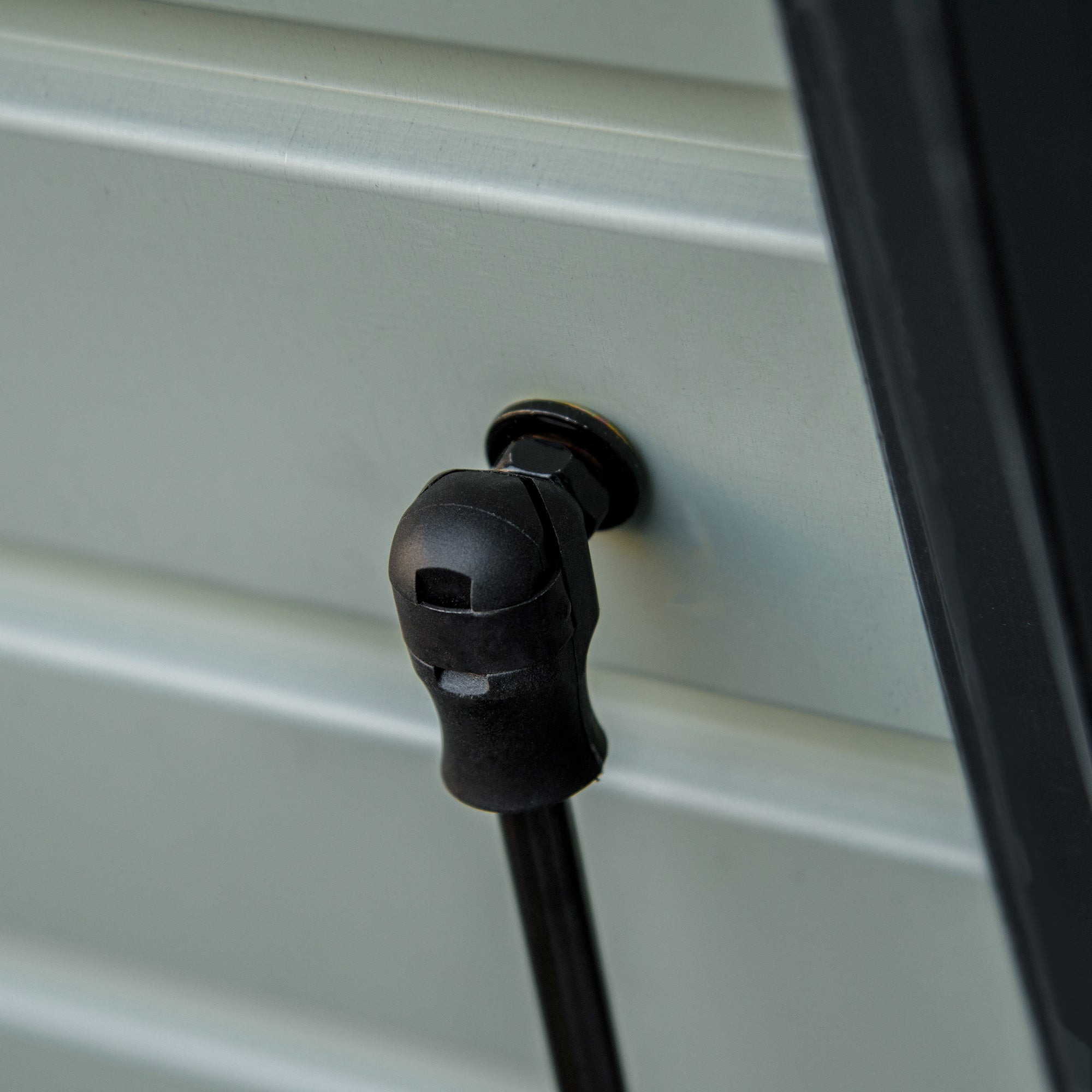 Baule Cassapanca da Esterno 120x62x62 cm in Acciaio Grigiio