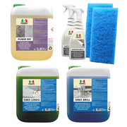 Kit di prodotti per la pulizia dei pavimenti in gres porcellanato   Kit Gres Grande