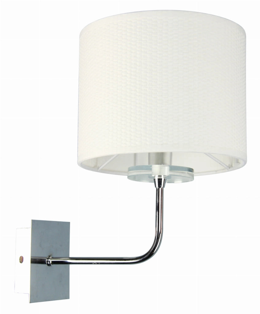 Applique Candellux Estera 21-11473 cromo E14 crema 27cm
