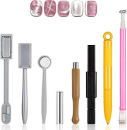 Set di strumenti per nail art con magnetismo per applicare Cat Eye con gel o smalto
