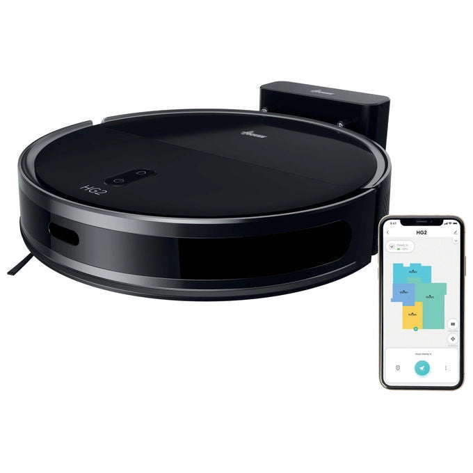 Hoover HG230H 011 Robot Aspirapolvere Turbo Slim Nero