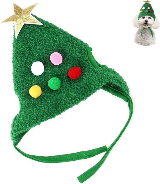 Cappello per animali domestici - Abbigliamento per cani/gatti - Cappello per animali domestici - Abbigliamento per cani - Cappello per animali domestici - 1 pezzo - Rosso - M - Cappello per animali domestici con pomponetti carini