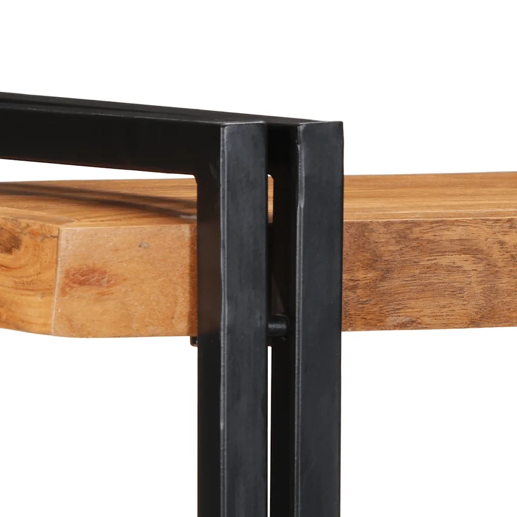 Mensola da Parete 70x33x35 cm Legno Massello di Acacia 4017484
