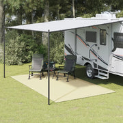 Tappeto da Tenda Crema 4,5x2,5 m 4008499
