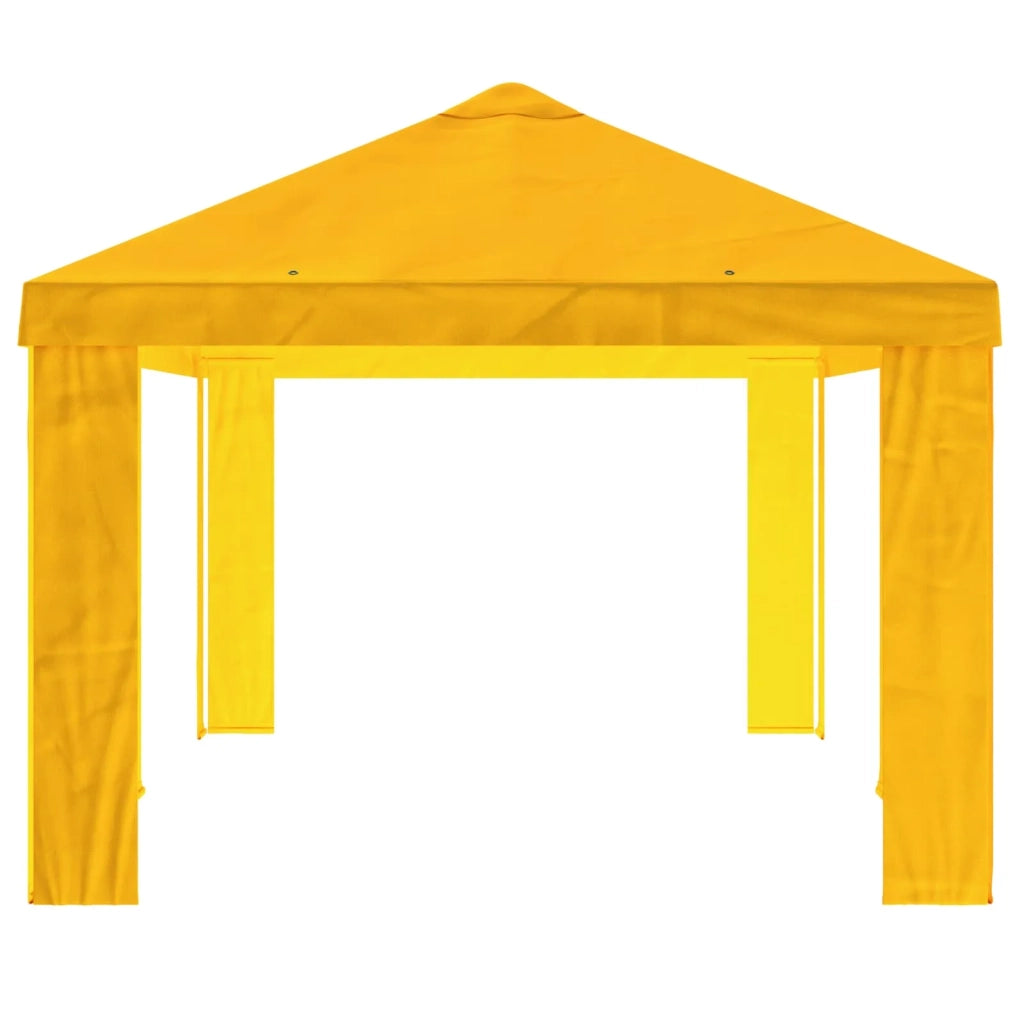 Copertura per Gazebo 6 x 3 m Giallo Poliestere 190 900430