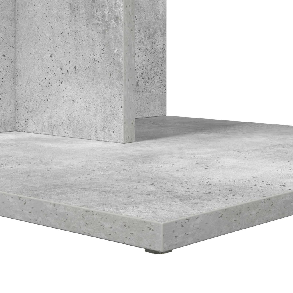 Tavolo laterale Grigio cemento 45 x 40 x 62,5 cm