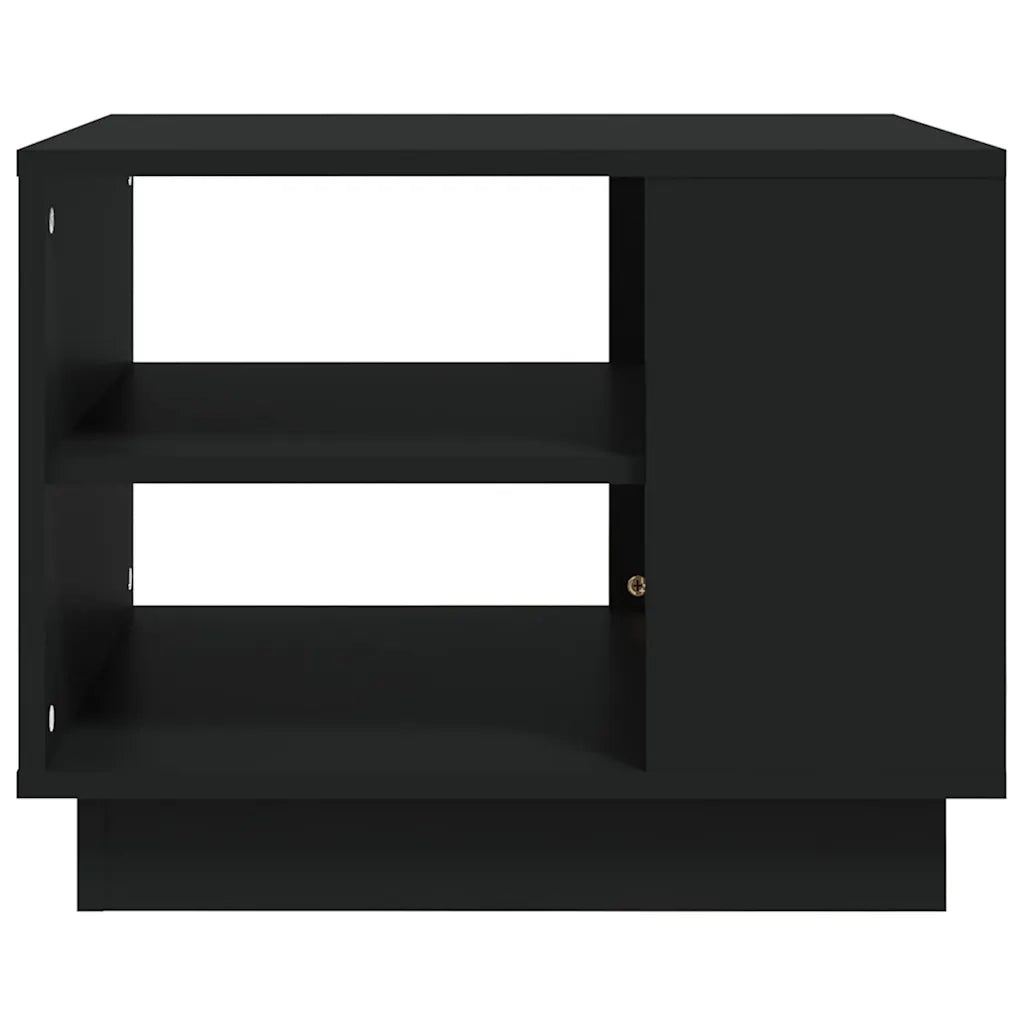 Tavolino da salotto | Tavolino da caff¨¨ | Tavolino da Soggiorno Nero 55x55x43 cm in Truciolato