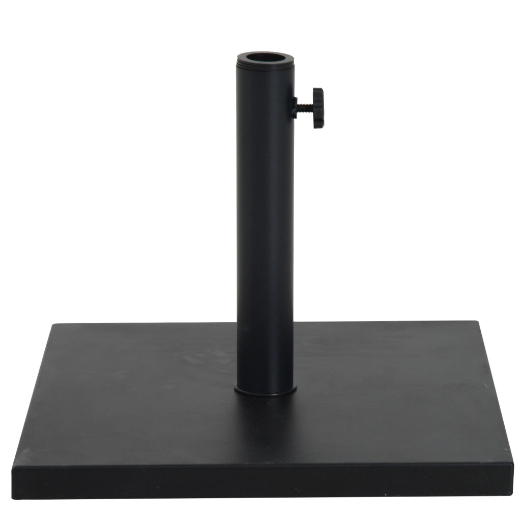 Base per Ombrellone Quadrata ¨C Xylo ¨C Cemento 13kg 40x40x43cm per Palo 35/38/48mm
