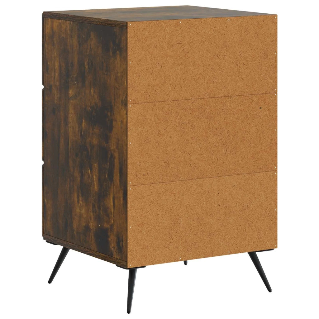 Armadio da Notte Rovere Fumo 43 x 41 x 66,5 cm 895480
