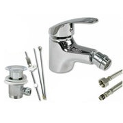 Trade Shop - Rubinetto Monoforo Bidet Miscelatore Monocomando Da Bagno Ottone Cromato 52330a -