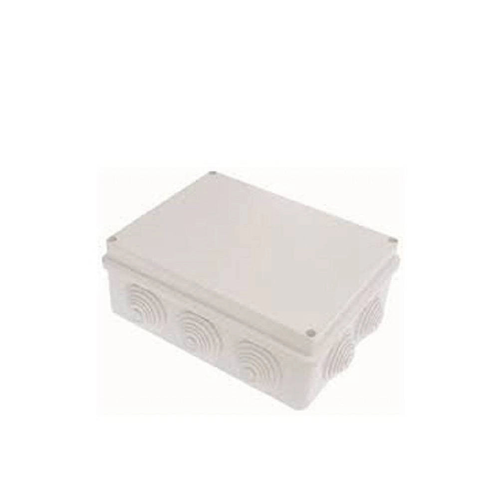 Trade Shop - Scatola Stagna Di Derivazione Passacavi Coperchio Viti 190x140x70mm Ip55 -