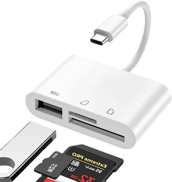 Lettore Micro SD USB C Premium - Bianco 

Modello: Allecto Premium
Compatibilità: MacBook, Galaxy Telefoni
Interfaccia: USB C
Funzione: Lettore Micro SD