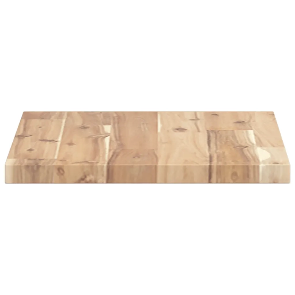 Mensole da Parete 4 pz 40x30x2 cm Legno Acacia Non Trattato 3279366