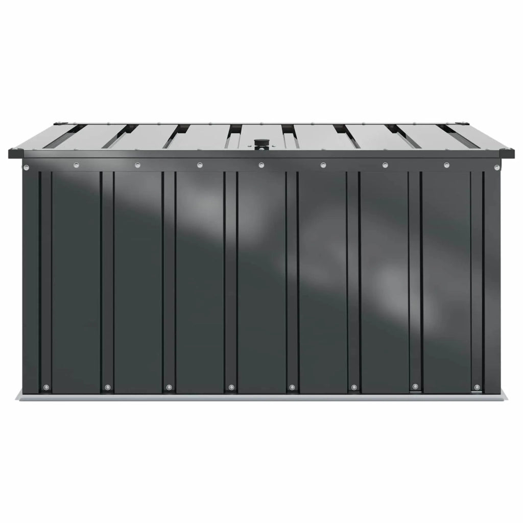 Scatola di Stoccaggio per Giardino Nero 101 x 56,5 x 50 cm