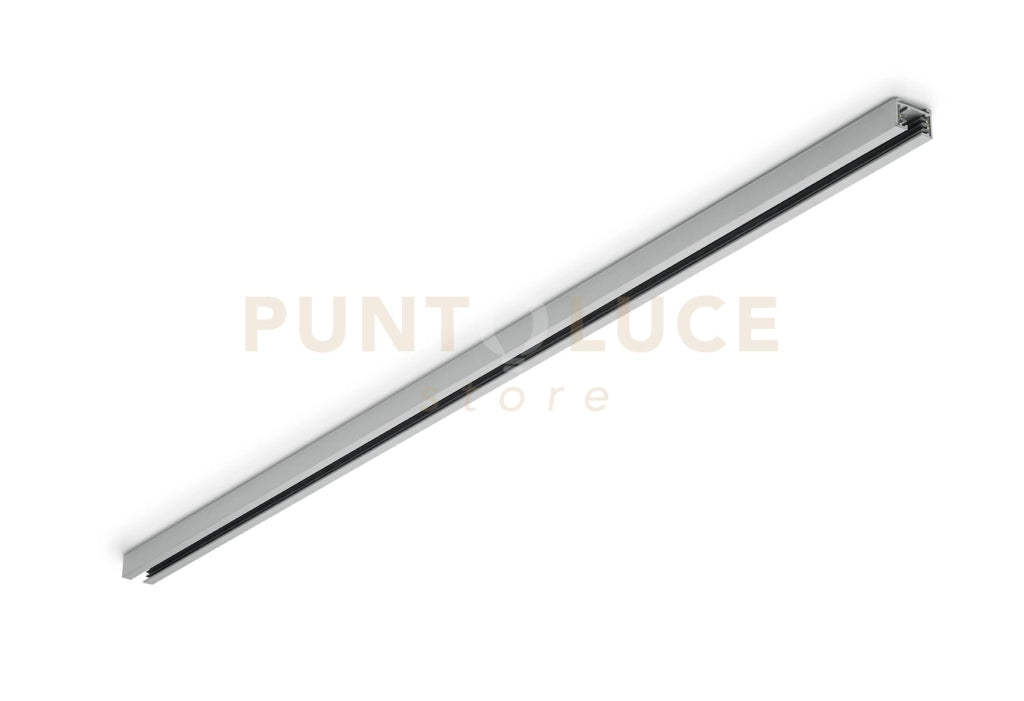 DUOLINE BINARIO METALLO ALLUMINIO LUNGHEZZA 100CM  max. 600W 2 FASI