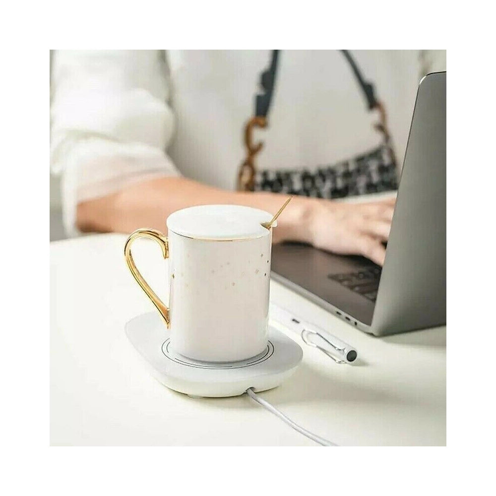 Trade Shop - Scalda Tazza Elettrico Bevande Tè Caffè Latte Portatile Calore Casa Ufficio 220v -