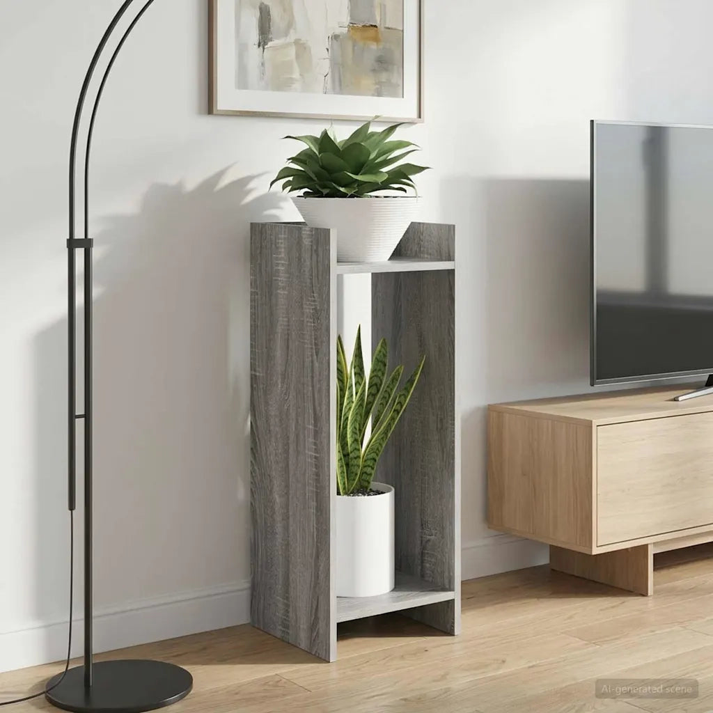 Supporto per piante | Sostegno per piante Sonoma grigia 30 x 30 x 80 cm