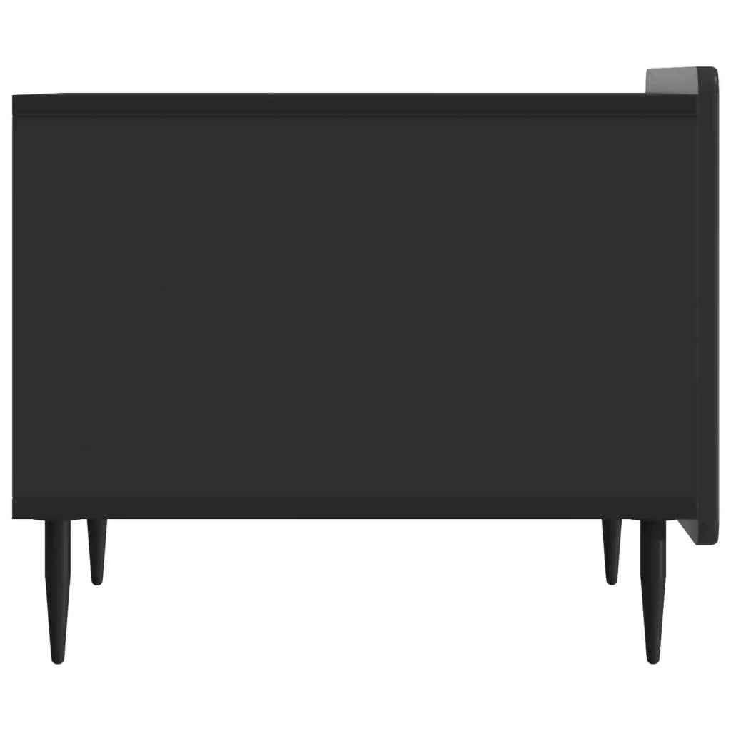 Tavolino da salotto Nero 49 x 50 x 42 cm Legno ingegnerizzato 894506