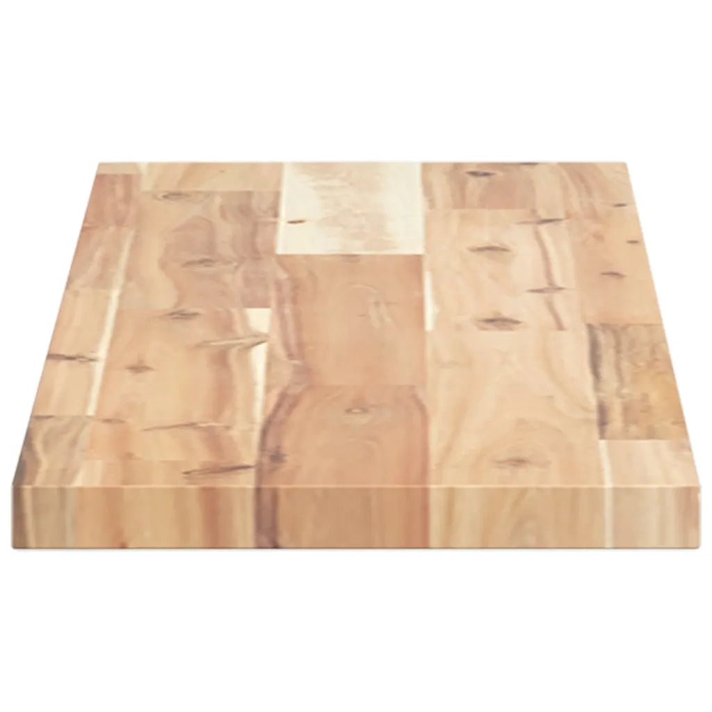Mensole da Parete 2 pz 100x20x2 cm Legno Acacia Non Trattato 3279348