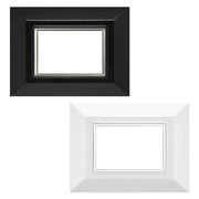 PLACCA 'PLAIN' 5203/N nera (3 posti)  - FEB