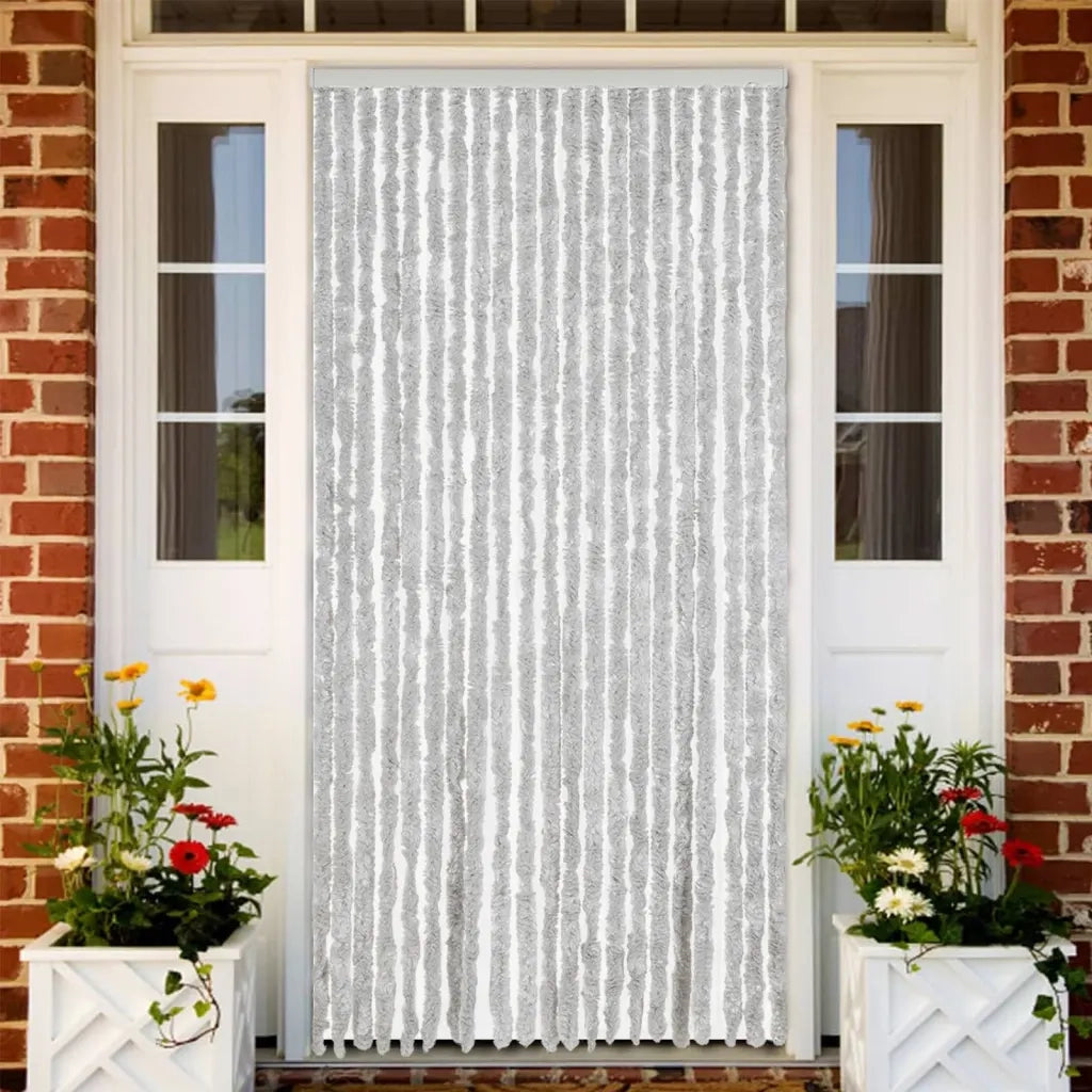 Tenda Antimosche Grigia 90x220 cm in Ciniglia CFW3333578