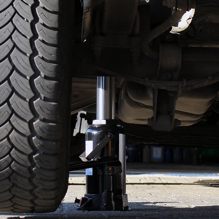 Cric a bottiglia da 32 t abbassamento lento 285-465 mm Martinetto idraulico